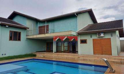 Casa com 5 dormitórios para alugar por R$ 12.197,47/mês - Jundiaí Mirim - Jundiaí/SP