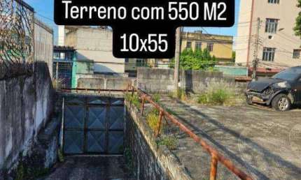 Terreno à venda, 550 m² por R$ 430.000,00 - Quintino Bocaiúva - Rio de Janeiro/RJ