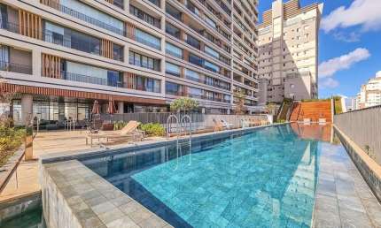 Studio mobiliado com mezanino e lazer completo na Vila Mariana!