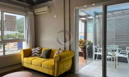 Cobertura com 1 quarto para alugar na Rua das Piraúnas, 1644, Jurerê, Florianópolis por R$ 6.500