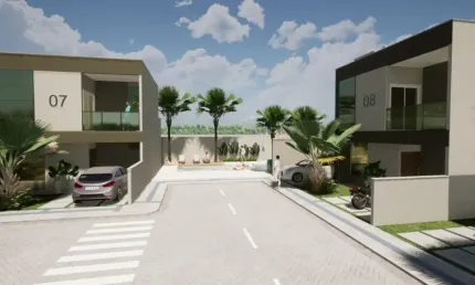 CASA  NA PLANTA DUPLEX EM CONDOMÍNIO NA CHÁCARA BRASIL