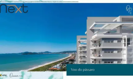 Cobertura em balneário piçarras - elegância, conforto e vista permanente para o mar!