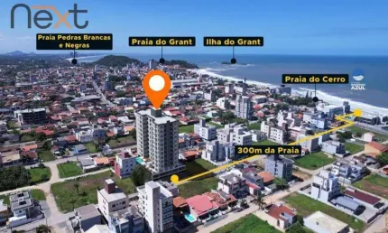 Apartamento em barra velha: seu clube particular a 150m do mar!