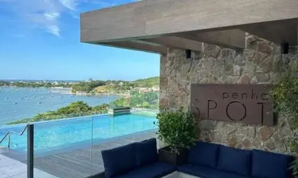 Atenção investidores! loft novo, mobiliado, decorado e equipado, pronto para airbnb com vista para a praia!