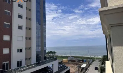 Apartamento com vista mar em piçarras: 3 quartos, suíte e duas vagas!