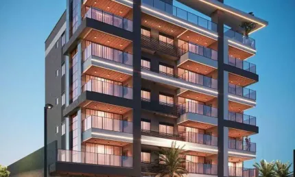 1 suíte + 1 dormitório, living gourmet e lazer completo — a poucos passos do mar em piçarras