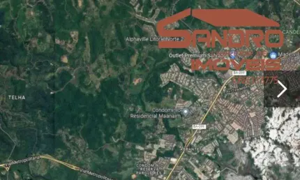 Terreno à venda no Alphaville (Abrantes), Camaçari  por R$ 550.000