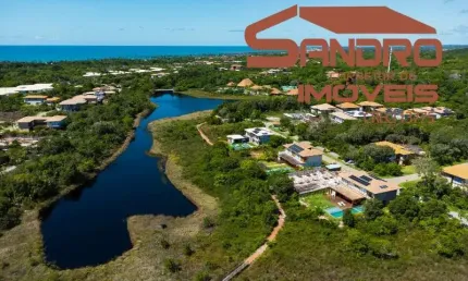 Terreno em condomínio fechado à venda na Praia do Forte, Mata de São João  por R$ 990.000