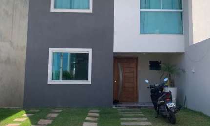 Casa em condomínio fechado com 3 quartos à venda no Caixa D'Água, Lauro de Freitas  por R$ 640.000