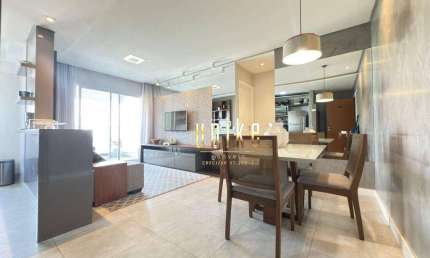 Apartamento com 1 dormitório para alugar, 57 m² por R$ 4.735,00/mês - Vila Ema - São José dos Campos/SP