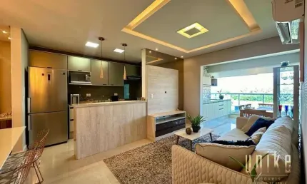 Apartamento com 2 dormitórios para alugar, 77 m² por R$ 7.262,00 - Vila Ema - São José dos Campos/SP