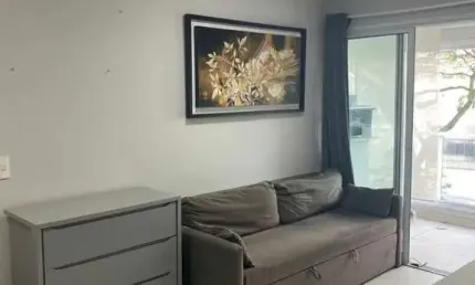 Vendo apartamento campo belo, 1 dormitório com varanda, 47 mts