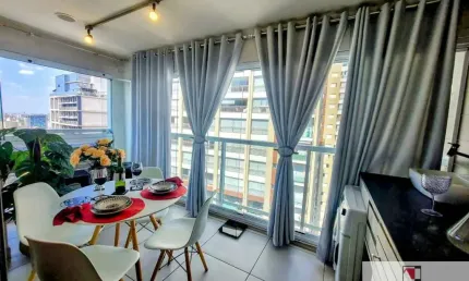 Apartamento para venda em cerqueira cesar , 1 dormitório e 35 m ²
