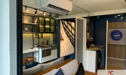 Apartamento p venda - 1 dormitório em condomínio completo - pinheiros
