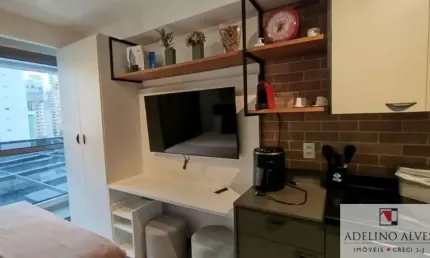 Apartamento a  venda ou locação no Jardim Paulista ,1 dormitório e 22 m ²
