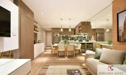 Apartamento para locação vila nova conceição mobiliado, com 74 mts, sendo 1 suite, 2 vagas