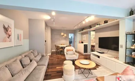 Apartamento para venda em moema , 3 dormitórios e 98 m ²