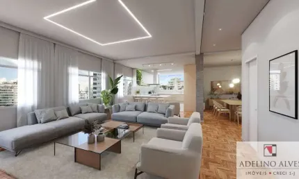 Apartamento para venda em Higienópolis 3 dormitórios e 230 m ²