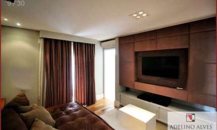 Vila Nova Conceição com 2 suites,  157 mts, 3 vagas, Mobiliado