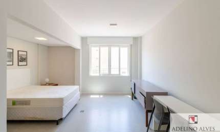 Apartamento  para locação na Vila Buarque, 1 dormitório e 30 m ²