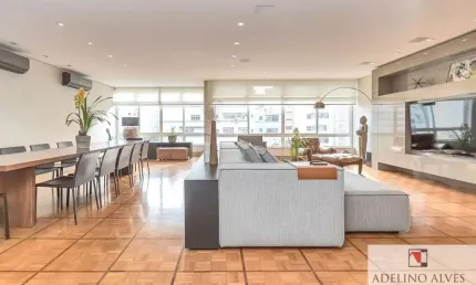Apartamento para locação em Higienópolis , 3 dormitórios e 220 m ²