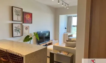 Apartamento para alugar mobiliado em pinheiros 66 m2