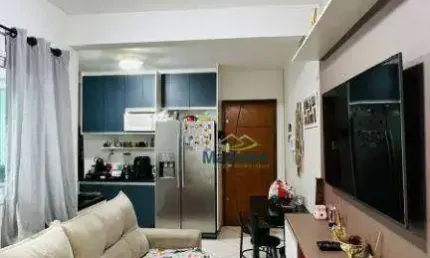 Apartamento com 2 dormitórios à venda, 50 m² por R$ 385.000 - Vila Camilópolis - Santo André/SP