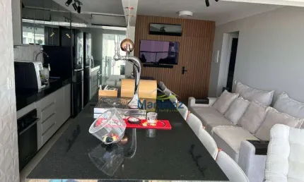 Apartamento com 2 dormitórios à venda, 67 m² por R$ 789.000 - Loteamento João Batista Julião - Guarujá/SP