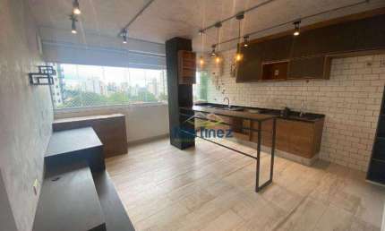 Apartamento com 1 dormitório para alugar, 35 m² por R$ 3.262/mês - Saúde - São Paulo/SP