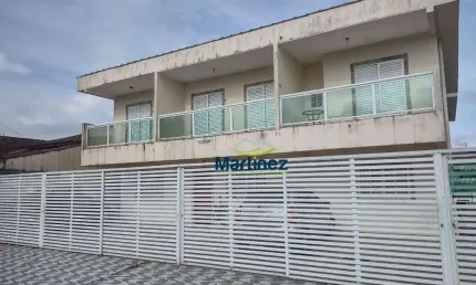 Sobrado com 2 dormitórios à venda, 63 m² por r$ 320.000 - mirim - praia grande/sp
