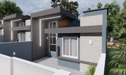 Casa para Venda em Barra Velha, Itajuba, 2 dormitórios, 1 suíte, 2 banheiros, 1 vaga