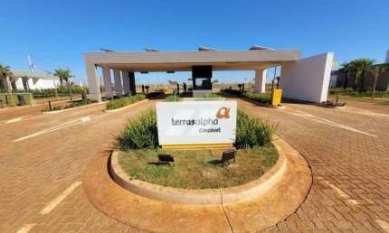 CONDOMINÍO TERRA ALPHA 1 TERRENO LOCALIZAÇÃO CENTRAL NO CONDOMINIO
