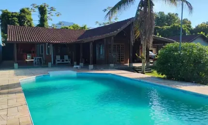 Casa térrea para venda em são sebastião, boracéia, 4 dormitórios, 2 suítes, 5 banheiros, 10 vagas