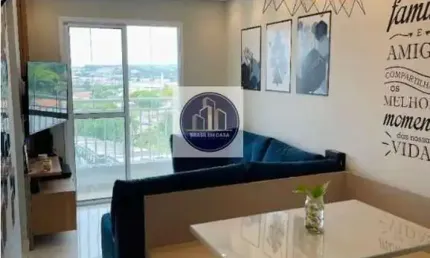 Apartamento para venda em poá, água vermelha, 2 dormitórios, 1 banheiro, 1 vaga