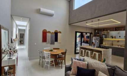 Casa em Condomínio para Venda em Indaiatuba, Loteamento Park Gran Reserve, 3 dormitórios, 3 suítes, 5 banheiros, 4 vagas