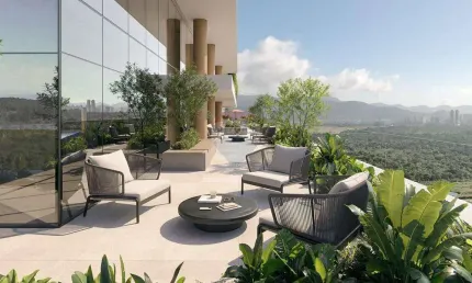 Sala comercial com 85,27 m² no vivapark, edifício veccel corporate em porto belo santa catarina