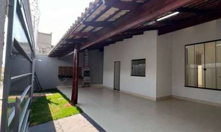 Casa com 3 quartos à venda na Rua Felino Ivo Bezerra, 1, Residencial Belo Horizonte, Goiânia, 140 m2 por R$ 450.000