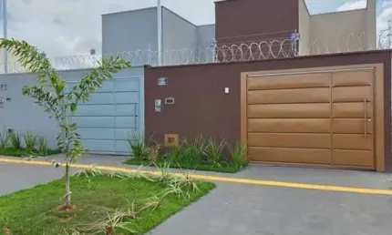 Casa Nova 3/4 - Área Gourmet - Residencial Ravena - Senador Canedo