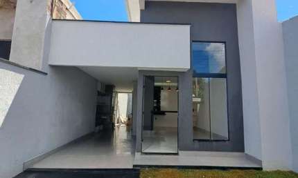 2 Casas à venda no Residencial Paraíso com acabamento premium – Senador Canedo
