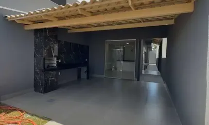Casa com suíte e área gourmet à venda na Vila São Sebastião – Senador Canedo
