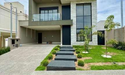 Sobrado Alto Padrão com 3 Suítes, Acabamento Luxuoso – Jardins Bolonha
