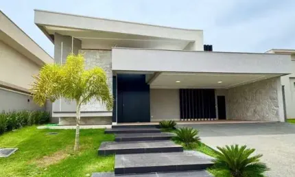 Casa de luxo com 4 suítes, piscina e acabamento premium no Portal do Sol Green