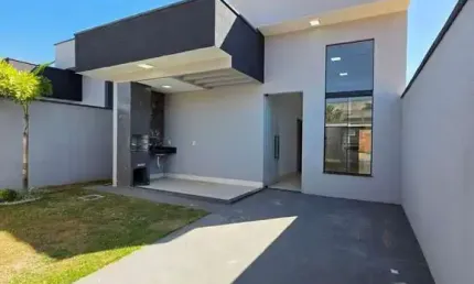 Casa Nova no Res. Paraíso I – 2 Quartos e Acabamento de Qualidade