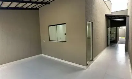 Casa 3 Quartos com Suíte e Área Gourmet no Residencial Buriti