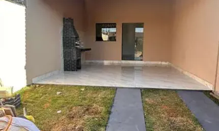 Casa Nova no Residencial Paraíso – 2 Quartos Grandes, 1 Suíte e Área Gourmet