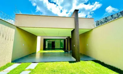 Casa nova térrea com acabamento de alto padrão – jardim maria inês