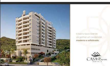 Apartamento com 3 quartos à venda na Rodovia Virgílio Várzea, 1654, Saco Grande, Florianópolis por R$ 1.328.056