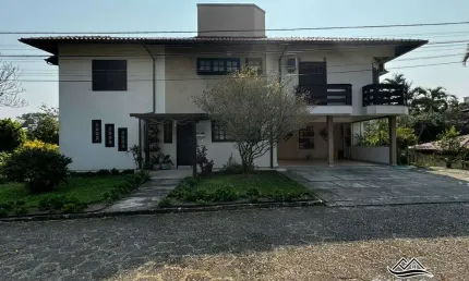 Casa em condomínio fechado com 6 quartos à venda na rodovia haroldo soares glavan, 1950, cacupé, florianópolis por r$ 2.199.000
