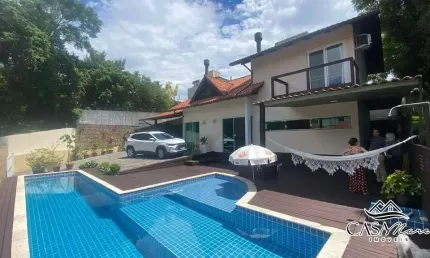 Casa em condomínio fechado com 3 quartos à venda na rua são miguel, 222, joão paulo, florianópolis por r$ 1.900.000