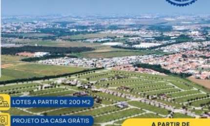 Lotes  de 200 m²  próximo do centro de Paulínia, lazer, plano, últimas unidades